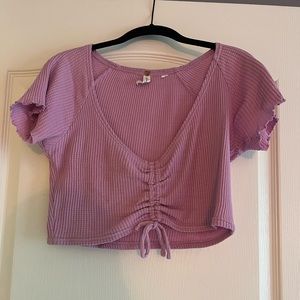 PacSun Crop Top, Pink, Medium